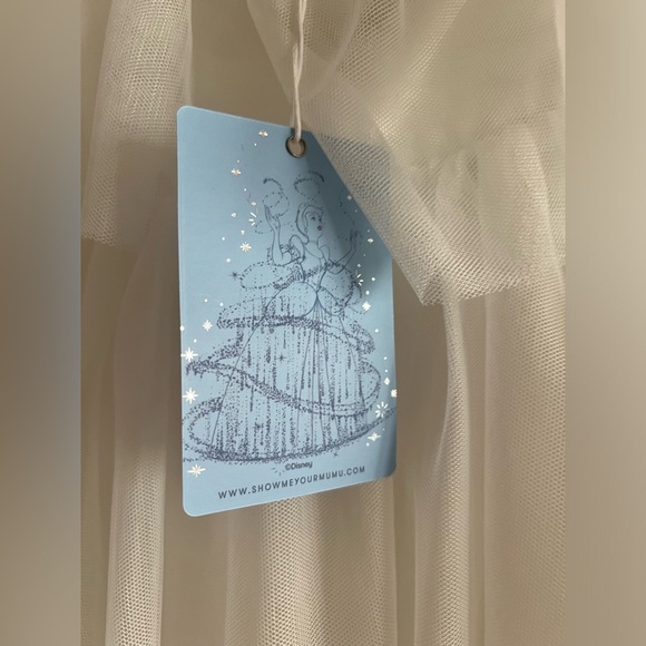 NWT Show Me Your MuMu x Disney Cinderella Have A Ball Babydoll Tulle Dress XL - Picture 10 of 15